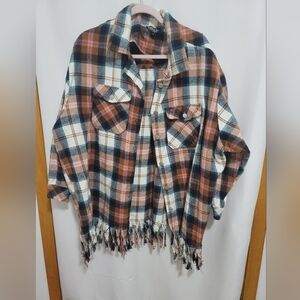 Thrill Jeans Plaid Shacket